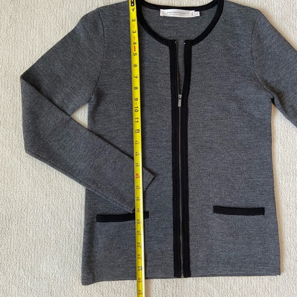 Simons XS zip up sweater - Picture 6 of 8